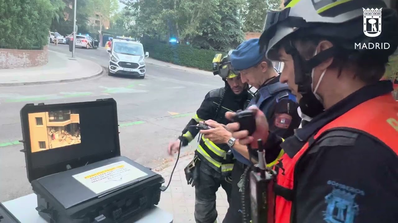 Trabajos Bomberos y Policía Municipal
