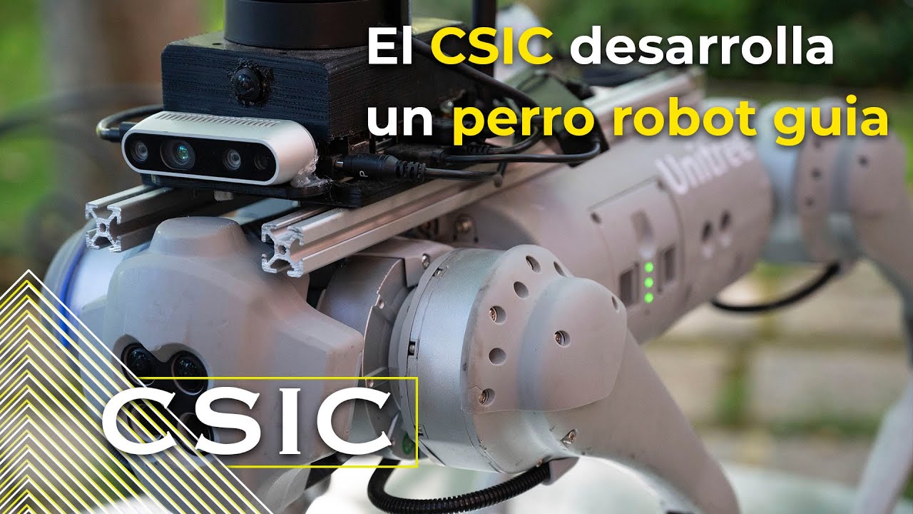 El CSIC desarrolla un perro-robot para guiar a personas dependientes o con discapacidad
