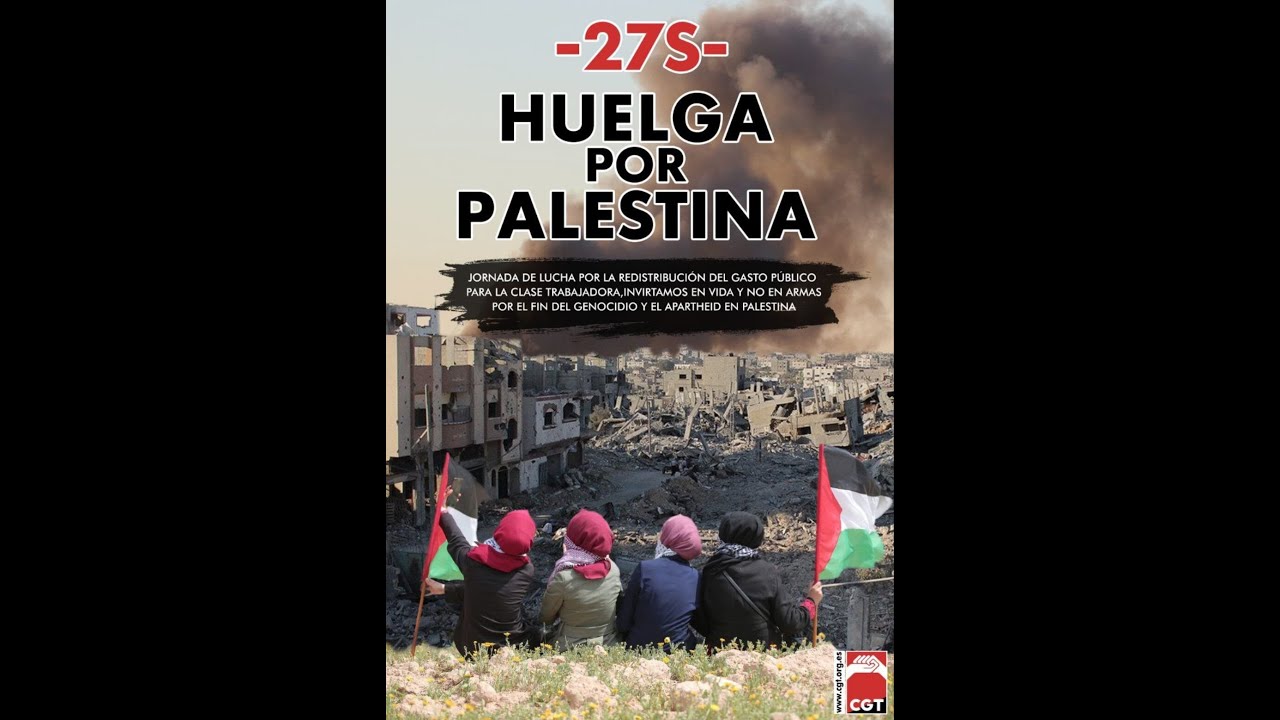 #RNtv Rueda de prensa por Palestina 27sept
