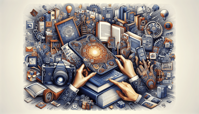 A person is sitting with a book in their hands