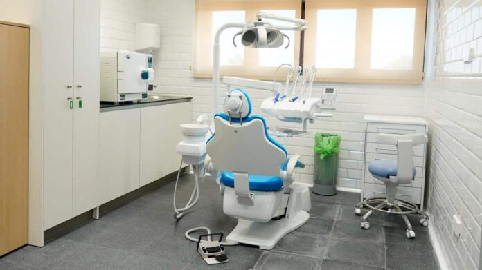 Una silla de salud bucodental