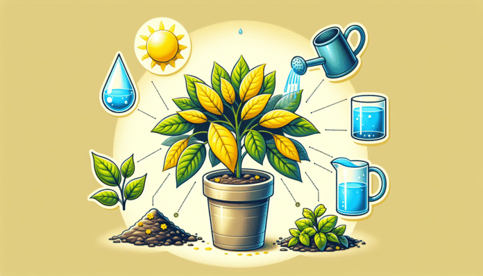 ¿Por qué mis plantas tienen hojas amarillas?