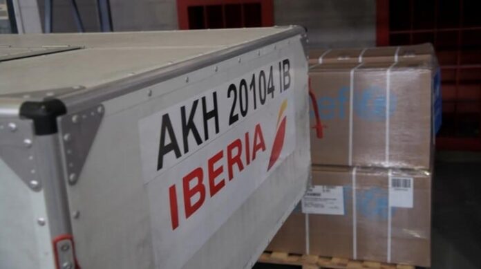 Iberia, empresa aliada estratégica de UNICEF España desde hace más de una década, ha realizado tres nuevos envíos de suministros humanitarios de UNICEF,