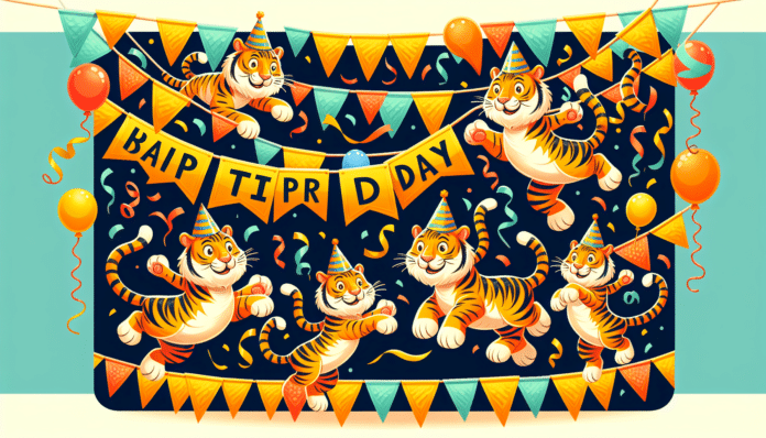 La nueva y divertida guirnalda de Tiger para animar cualquier cumpleaños, verbena o fiesta al aire libre