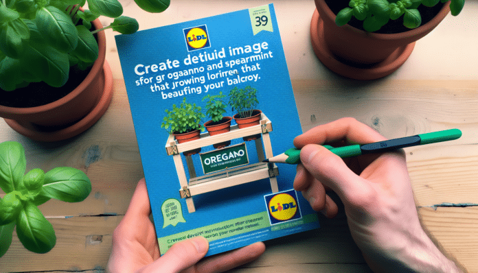 El invento de Lidl para cultivar orégano y hierbabuena que además decora con gusto el balcón
