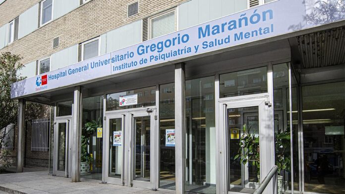 Fachada del edificio de Psiquiatría
