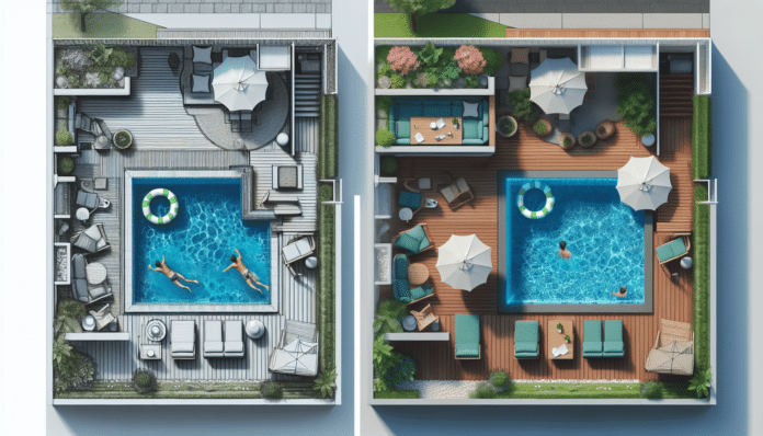 tengo una terraza pequeñita y esta piscina desmontable me ha salvado el verano