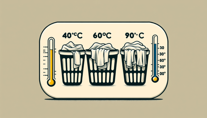 ¿Cuál es la temperatura correcta para lavar las sábanas: 40, 60 o 90ºC?