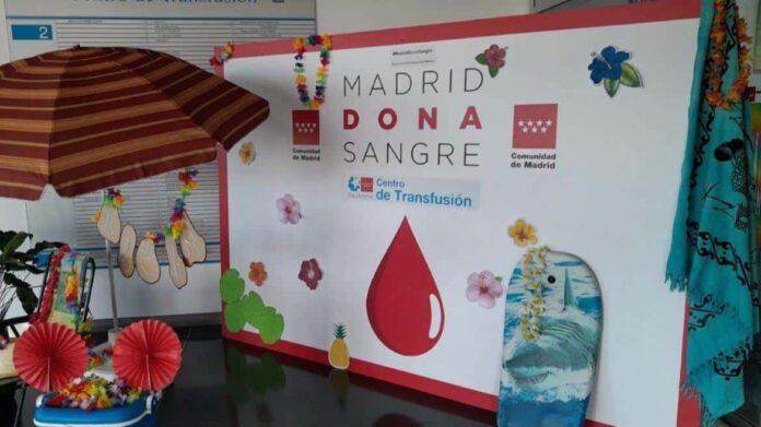 Photocall verano para donantes