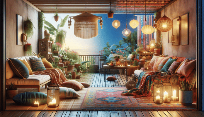 Era una terraza insulsa, monótona y aburrida y ahora es una terraza boho que querría tener en casa cualquier interiorista