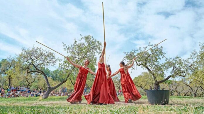 Una muestra de Aracala Danza