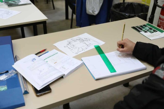 Imagen de archivo de un taller de empleo
