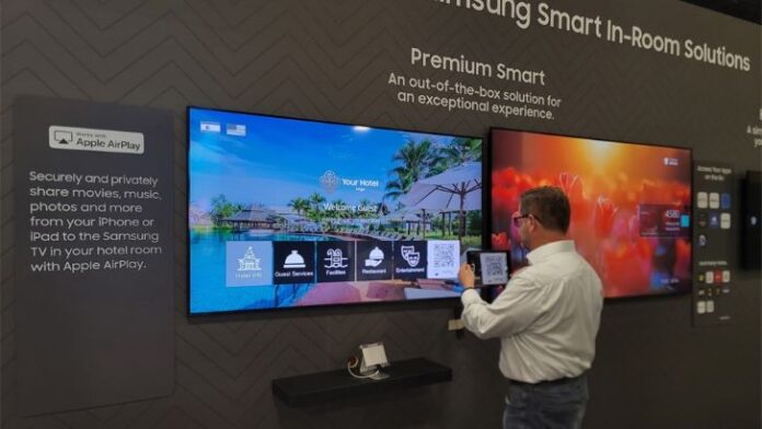 Samsung Enhances Hotel Stays With Apple AirPlay on Hospitality TVs – Samsung Global Newsroom