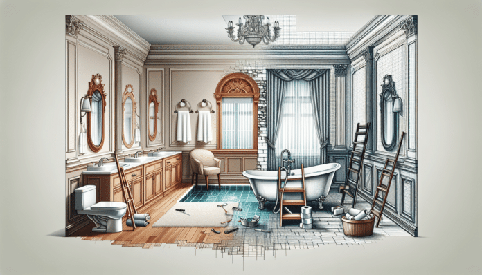 Era un baño clásico y sin estilo hasta que esta reforma sin obras le ha convertido en uno de hotel de lujo
