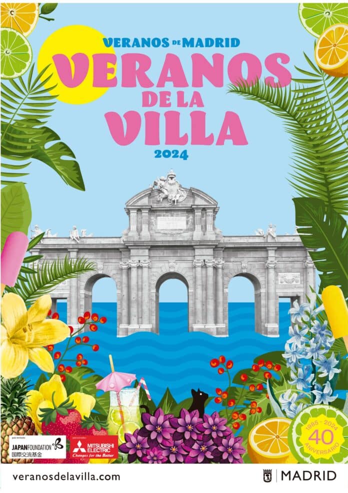 Cartel de Veranos de la Villa