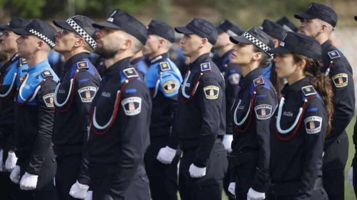 policías locales en formación