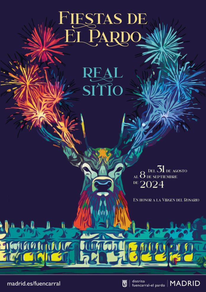 Cartel fiestas El Pardo 2024