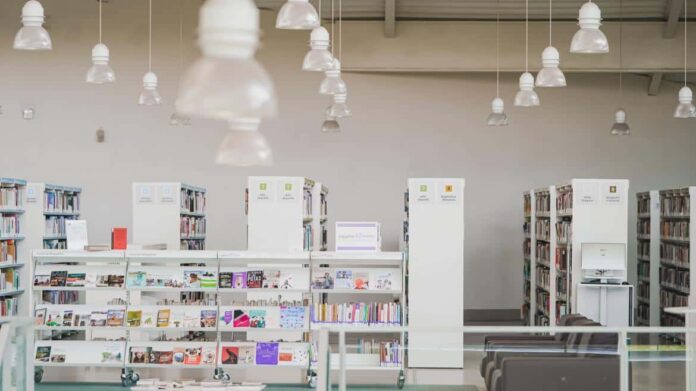 Una biblioteca de la Comunidad de Madrid