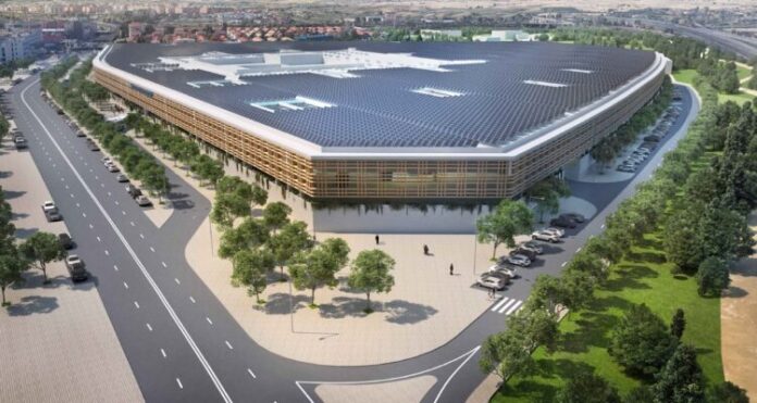 Recreación digital del nuevo Centro de Operaciones de EMT Madrid
