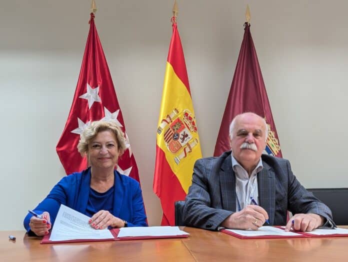 Firma del convenio entre el Ayuntamiento de Madrid y la Junta de Compensación de Sanchinarro