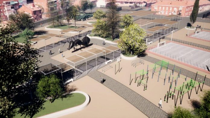 La proyección del parque