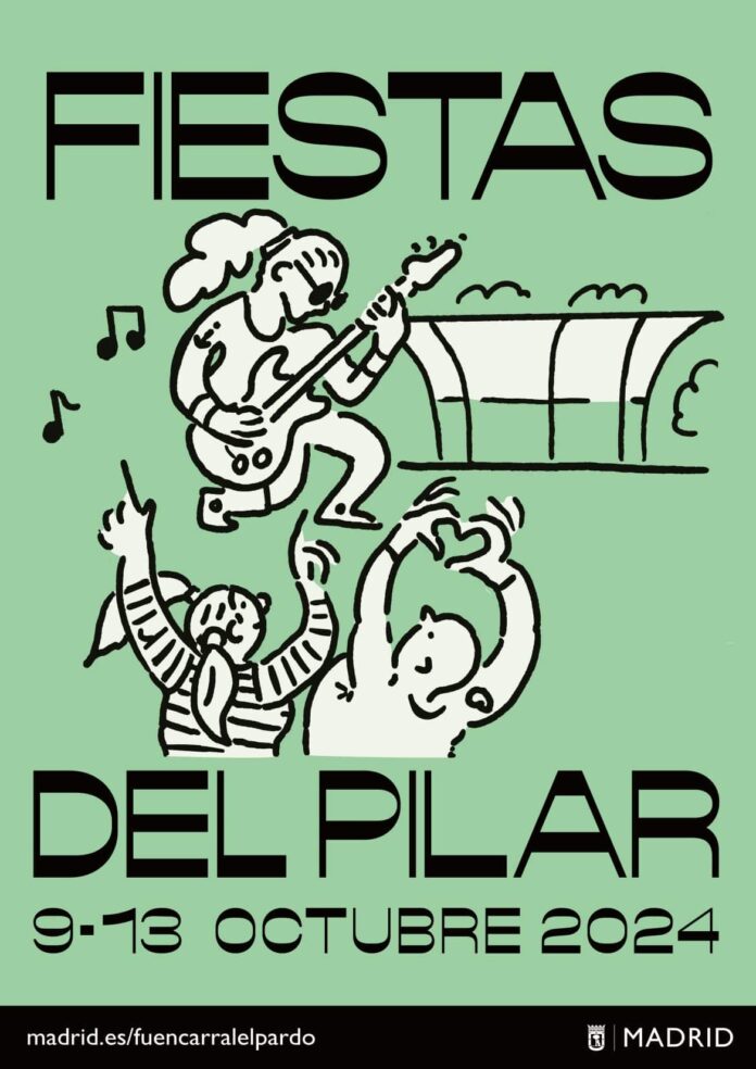 Cartel de las fiestas del Pilar 2024
