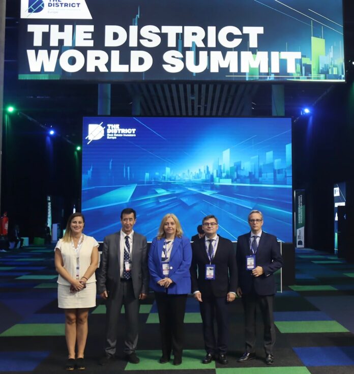 Sanz en la feria inmobiliaria 'The District'