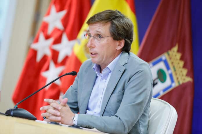 Intervención del alcalde de Madrid, José Luis Martínez-Almeida, en la rueda de prensa posterior a la Junta de Gobierno