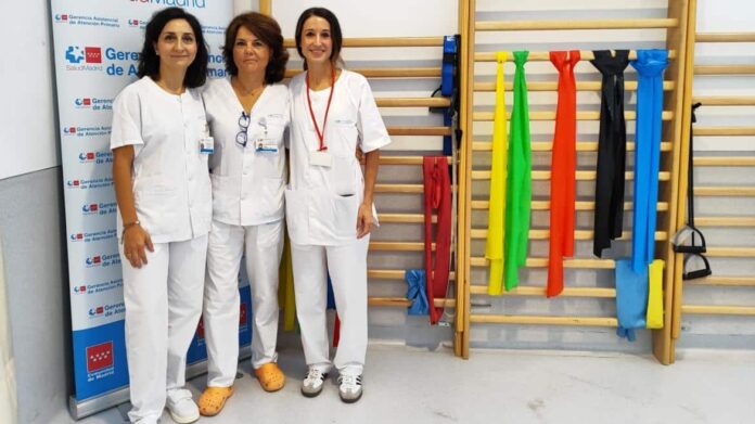 Las fisioterapeutas del Taller del Dolor