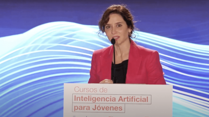 La presidenta durante el acto