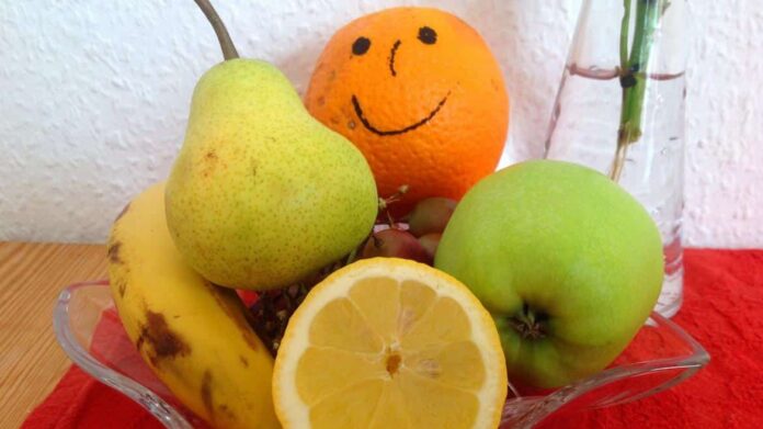 bodegon de frutas