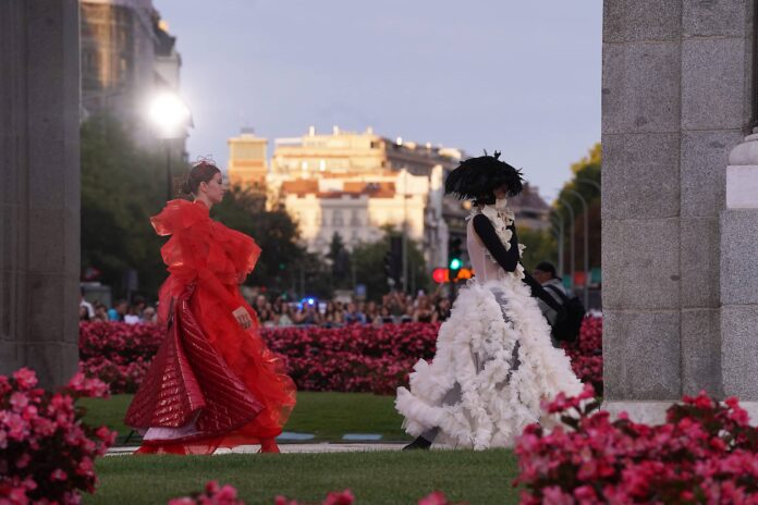 Foto del desfile de inicio de la Semana de la Moda de Madrid 2024, el pasado mes de septiembre en Madrid