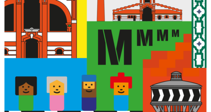 Plano ilustrado Matadero Madrid: Ciudad Cultural