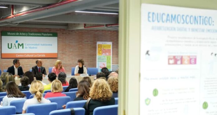 La vicealcaldesa, Inma Sanz, en la bienvenida del nuevo curso del programa 'Educamos Contigo' del Ayuntamiento y la Universidad Autónoma