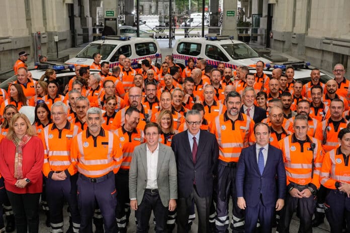 Acto institucional con motivo del 20º aniversario del Cuerpo de Agentes de Movilidad