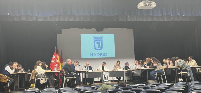 El Pleno de Arganzuela durante la presentación de los Presupuestos 2025