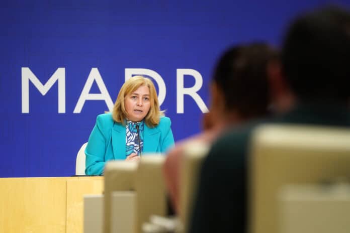 La vicealcaldesa y portavoz municipal, Inma Sanz, durante la rueda de prensa
