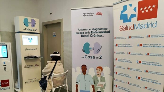 gafas virtuales en centro de salud Doctor Castroviejo