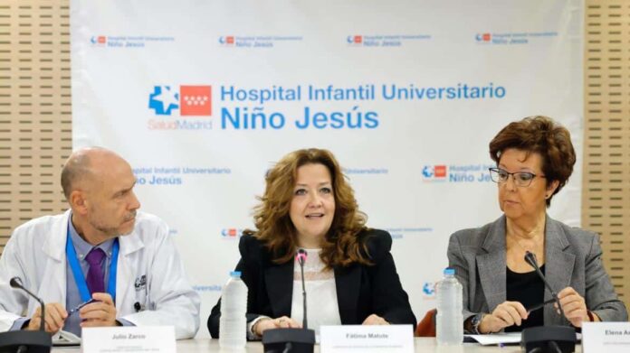 La consejera Fátima Matute durante la presentación del código de asistencia VISNNA
