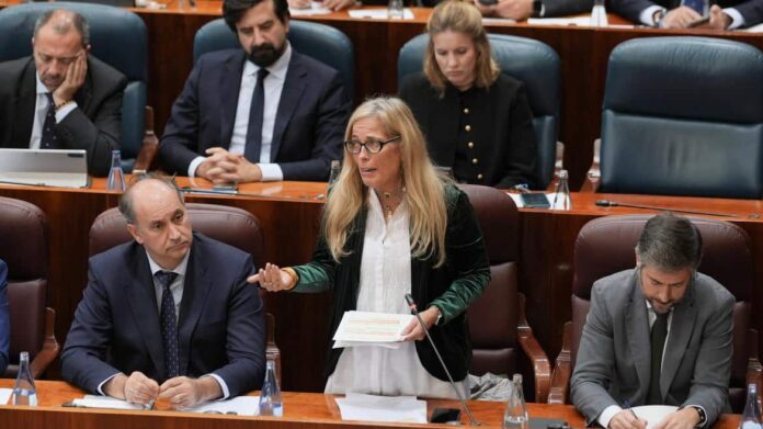 La consejera Rocío Albert comparece en la Asamblea de Madrid
