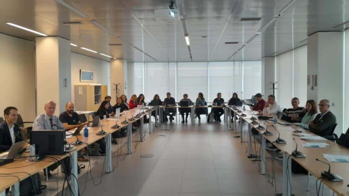 Pedro Valentín, taller sobre evaluación de riesgos para la exposición a nanopartículas en entornos laborales
