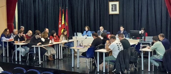 Imagen del Pleno de Presupuestos de Vicálvaro