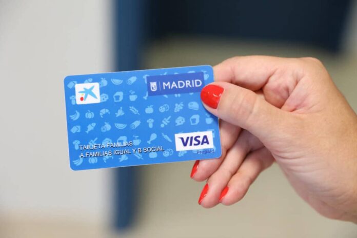 Tarjeta Familias