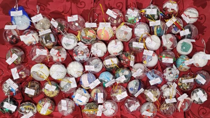 Bolas para un árbol de Navidad