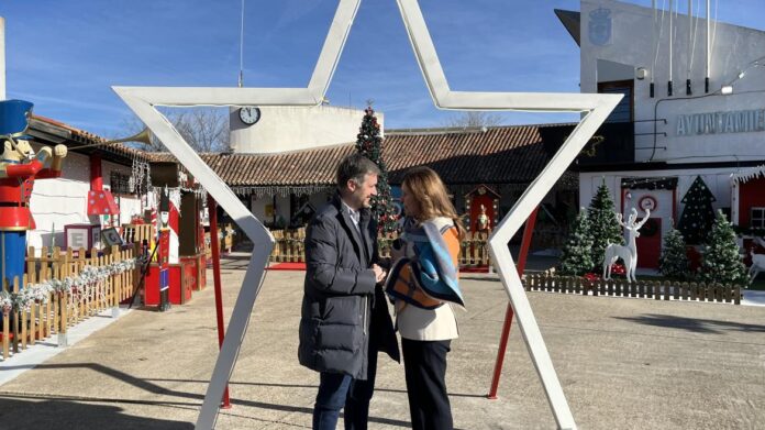 El consejero Miguel Ángel García Martín en Fresno de Torote 