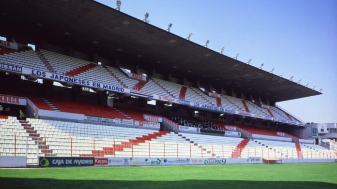 Estadio de Vallecas donde juega el Rayo Vallecano 