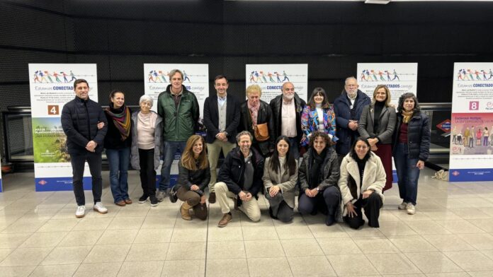 Imagen de cabecera #0 de la página de "La Comunidad de Madrid colabora un año más en la campaña solidaria de Metro Conectados contigo en apoyo a doce entidades sociales "