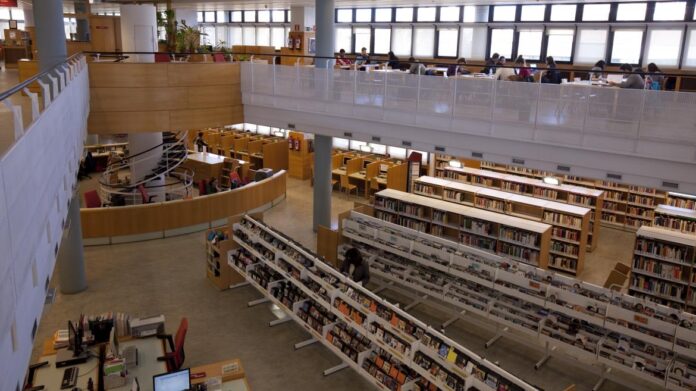 Imagen de una biblioteca