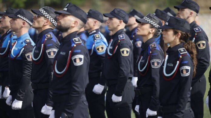 policías locales en formación