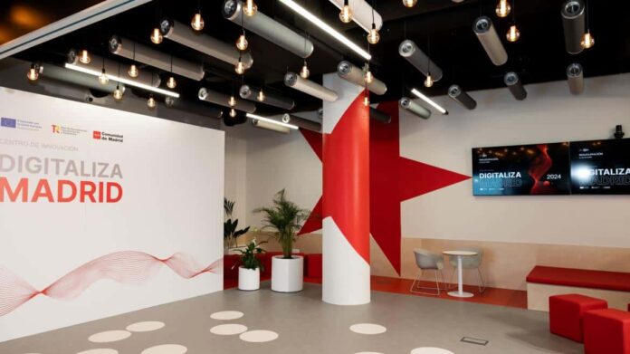 Sala del Centro de Innovación Digitaliza Madrid